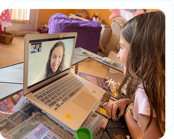 online speech therapy success image